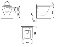 Подвесной унитаз Laufen Palace New 8.2070.3.000.000.1 - Gidratop.ru изображение