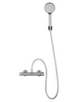 Смеситель для душа с термостатом WONZON & WOGHAND INN 5, Хром (WW-B1005-A-CR) - Gidratop.ru изображение