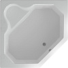 Акриловая ванна Aquatek Лира 148х148 LIR150-0000011 без гидромассажа, без фронтального экрана (вклеенный каркас) - Gidratop.ru изображение