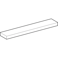 Полка Geberit iCon 840992000, 90 см, цвет платиновый - Gidratop.ru изображение