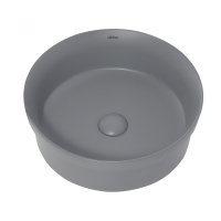 Раковина накладная ABBER Bequem AC2103MG серая матовая - Gidratop.ru изображение