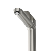 STYLUS-LC-IN-W0 Смеситель для накладной раковины однорычажный, без донного клапана, сатин - Gidratop.ru изображение