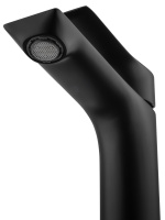 Смеситель для раковины WONZON & WOGHAND BRILLIANT, Черный матовый (WW-88018079-MB) - Gidratop.ru изображение