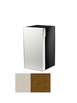 Шкаф Keuco Edition 300 30330 406801 подвесной 35 см, корпус сахара, фасад шпон грецкого ореха, петли слева