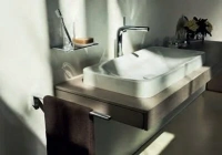 Смеситель Keuco Edition 400 51502 010000 для раковины 15 см, с гарнитурой для слива и донным клапаном - Gidratop.ru изображение