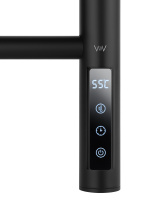 Полотенцесушитель электрический WONZON & WOGHAND BONN, Черный матовый (WW-AL4092-MB) - Gidratop.ru изображение