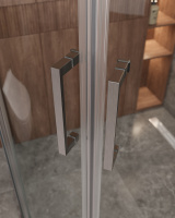 Душевой уголок CEZARES MOLVENO-RH-2-130/100-C-GM-IV - Gidratop.ru изображение