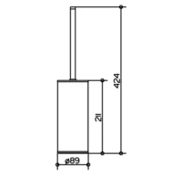 Ершик Keuco Collection Moll 04969 010100 напольный - Gidratop.ru изображение