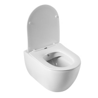 Чаша подвесного унитаза безободкового CEZARES COMFORT CZR-191-TH/BS - Gidratop.ru изображение