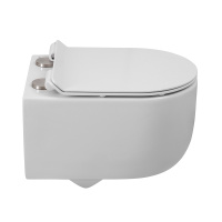 Унитаз подвесной безободковый BelBagno SOFT-TOR BB084CH-TOR/BB2111SC - Gidratop.ru изображение