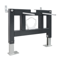 Комплект ABBER подвесной унитаз Bequem AC1105P белый с импульсным смывом с инсталляцией AC0101P - Gidratop.ru изображение