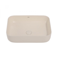 Раковина накладная ABBER Rechteck AC2202MBE светло-бежевая матовая - Gidratop.ru изображение