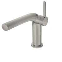 Смеситель Keuco Edition 400 51504050002 для раковины, с донным клапаном, цвет никель шлифованный - Gidratop.ru изображение