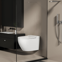 Унитаз ABBER Bequem AC1126P подвесной белый с импульсным смывом - Gidratop.ru изображение