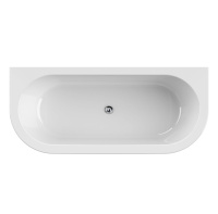 Акриловая ванна CEZARES SLIM WALL-180-80-60-W37-SET - Gidratop.ru изображение