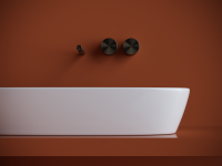 Умывальник чаша накладная овальная Element 700x375x140мм - Gidratop.ru изображение