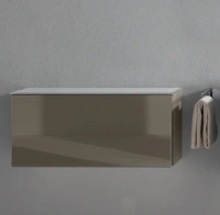 Верхняя крышка из кристаллина Keuco Royal Reflex 34010 519000 для боковой тумбы, белый - Gidratop.ru изображение