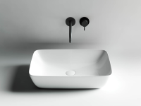 Умывальник чаша FORM накладная прямоугольная 590x400x145мм - Gidratop.ru изображение