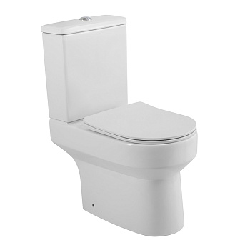 Унитаз-компакт безободковый BelBagno NORMA BB339CPR/BB339T/BB089SC