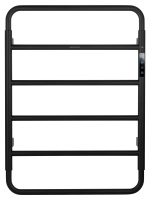 Полотенцесушитель электрический WONZON & WOGHAND WISMAR, Черный матовый (WW-AL201-MB) - Gidratop.ru изображение