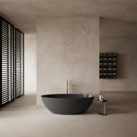 Карбоновая ванна ABBER Karbon AK9002-1.8 черная - Gidratop.ru изображение