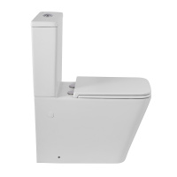 Унитаз-компакт безободковый BelBagno ARDENTE-R BB02093CPR/SC/BB02093T - Gidratop.ru изображение