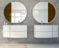 Зеркало с увеличительным зеркалом, со встроенной LED подсветкой, с системой Антизапотевание 45029, 60x80 - Gidratop.ru изображение