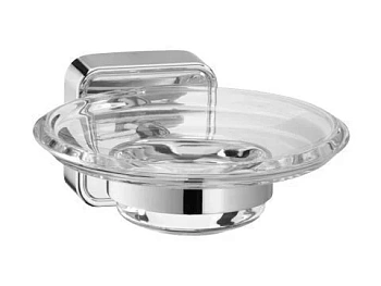 Держатель для мыльницы Keuco Smart 02355019000 с хрустальной мыльницей