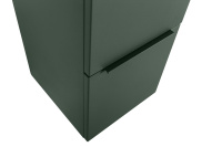 PREMIUM Колонна подвесная с распашной дверью, с зеркалом внутри, одним выдвижным ящиком, реверсивная 55505 Verde opaco, 35x38x150 - Gidratop.ru изображение