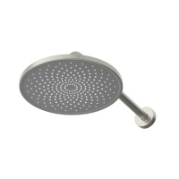 STYLUS-DSET-IN Душевой комплект встраиваемый (смеситель встраиваемый, верхний душ, ручной душ со шлангом, штуцер с держателем), сатин - Gidratop.ru изображение