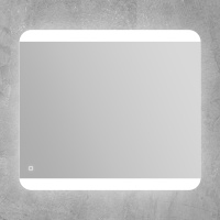 Зеркало с встроенным светильником и сенсорным выключателем SPC-CEZ-800-700-LED-TCH, 12W, 220-240V, 800x30x700 - Gidratop.ru изображение