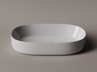 Умывальник чаша накладная овальная Element 675x350x140мм - Gidratop.ru изображение