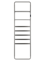 Полотенцесушитель электрический WONZON & WOGHAND DÜSSELDORF, Брашированный никель (WW-A205-BR) - Gidratop.ru изображение