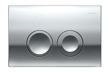 Клавиша смыва Geberit Delta 115.125.21.5 25, хром глянцевый