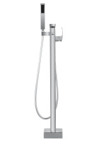 Смеситель для ванны напольного монтажа WONZON & WOGHAND FIT, Хром (WW-88649009-CR) - Gidratop.ru изображение