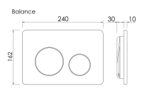 Комплект Подвесной унитаз FORMA Rimless + Система инсталляции Balance кнопка Circle, черный матовый - Gidratop.ru изображение