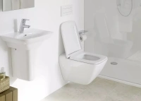 Подвесной унитаз Laufen Palace New 8.2070.6.000.000.1 безободковый - Gidratop.ru изображение