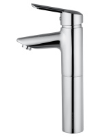 Смеситель для раковины высокий WONZON & WOGHAND BAROQUE, Хром (WW-191104-CR) - Gidratop.ru изображение