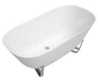 Ванна квариловая Villeroy&Boch Antheus UBQ175ANH7F400V-01, 175 x 80 см, отдельностоящая, белый - Gidratop.ru изображение