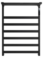 Полотенцесушитель электрический WONZON & WOGHAND FRANKFURT, Черный матовый (WW-A1026-MB) - Gidratop.ru изображение