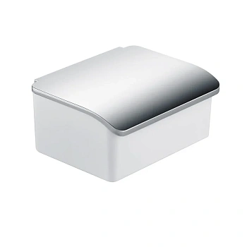 Контейнер Keuco Elegance 11667013000 для влажных салфеток, цвет хром/белый