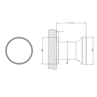 GESSI Origini смеситель однорычажный встраиваемый на 1 выход, в комплекте вставка., цвет: Black Metal PVD - Gidratop.ru изображение