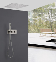 Душевая система ABBER Daheim AF8255SP скрытого монтажа без излива, термостат, сатин - Gidratop.ru изображение