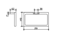 Полотенцедержатель кольцевой Keuco Edition 11 11121 010000, 26 см, хром - Gidratop.ru изображение