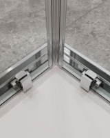 Душевой уголок CEZARES MOLVENO-AH-22-110/100-C-Cr-IV - Gidratop.ru изображение