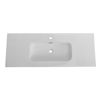 Керамическая раковина CZR-8095-120, 1210x460x170 - Gidratop.ru изображение