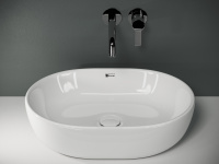 Умывальник чаша ELEMENT2 накладная овальная 590x410x145 - Gidratop.ru изображение