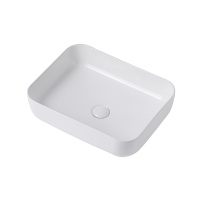 Раковина накладная ABBER Rechteck AC2202 белая - Gidratop.ru изображение