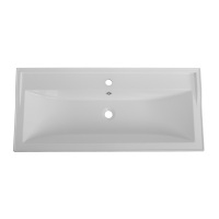 раковина из искусственного мрамора, 1000x450x179, CZR-1000/450-LV-MR-FS - Gidratop.ru изображение