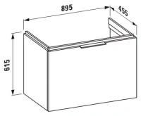 Тумба под раковину Laufen Kartell 4076010336311 - Gidratop.ru изображение